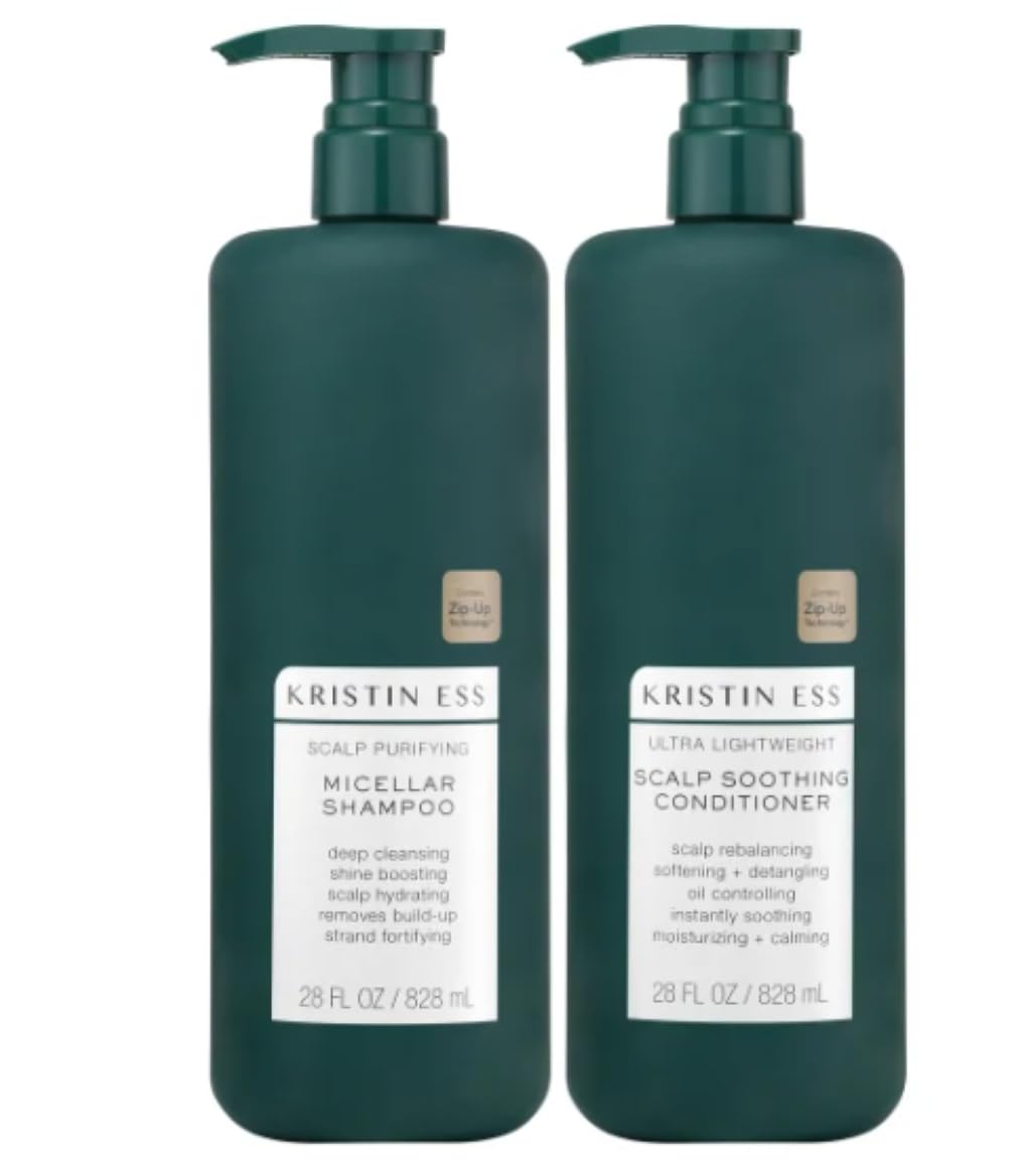 Kristin-Ess-Scalp-Soothing-Duo:-Champú-micelar-purificante-(28-fl-oz)-480