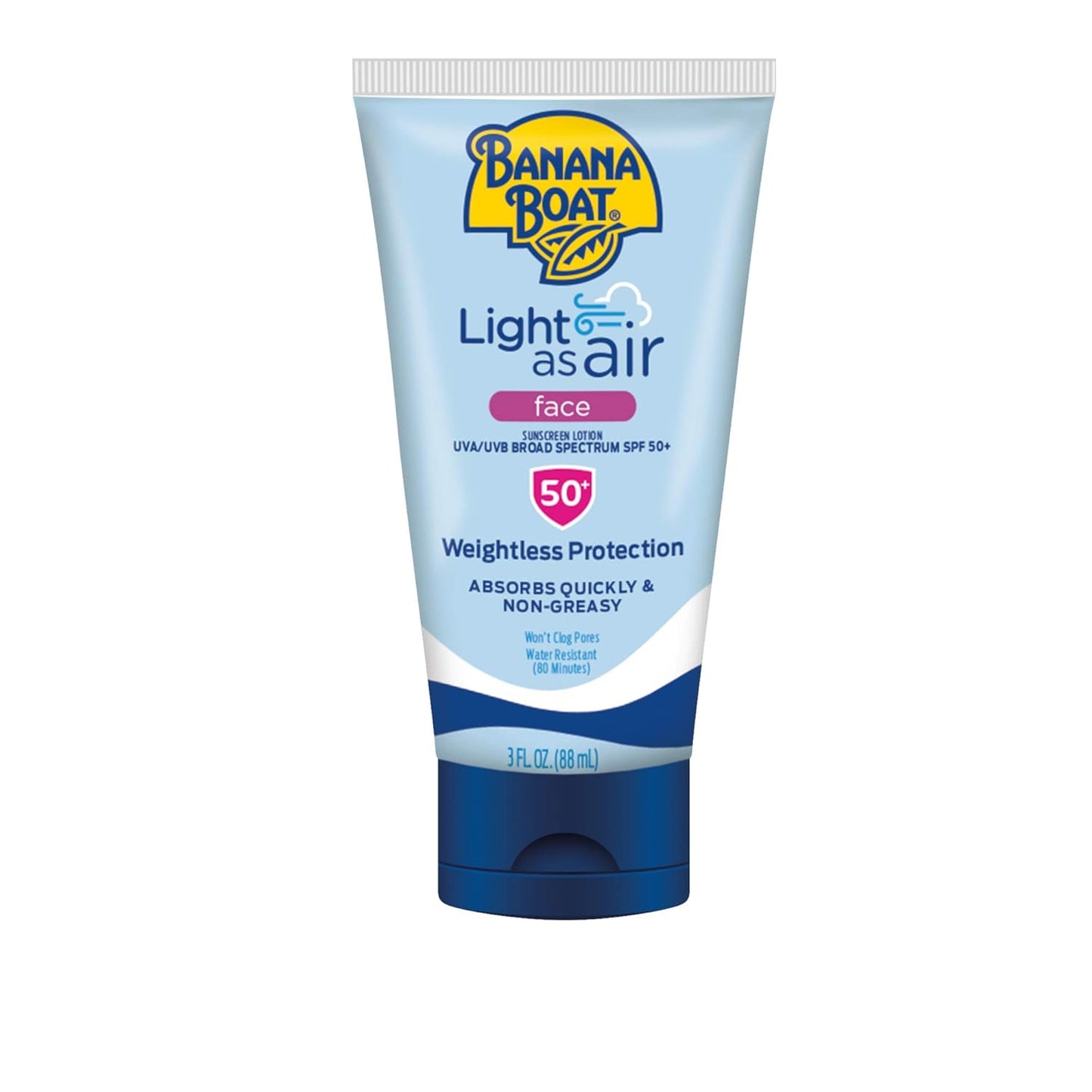 Light-As-Air-Face-Sunscreen-Lotion-SPF-50,-3oz-|-611