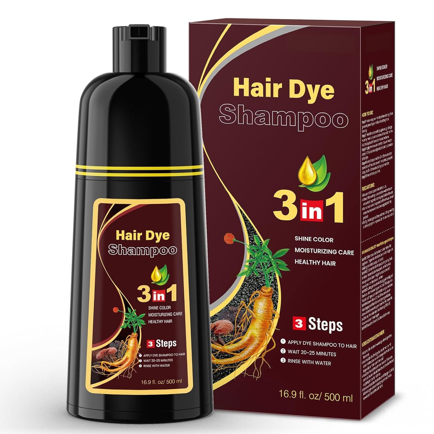 MEIDU-Champú-de-color-marrón-oscuro-para-cobertura-de-canas,-tinte-102