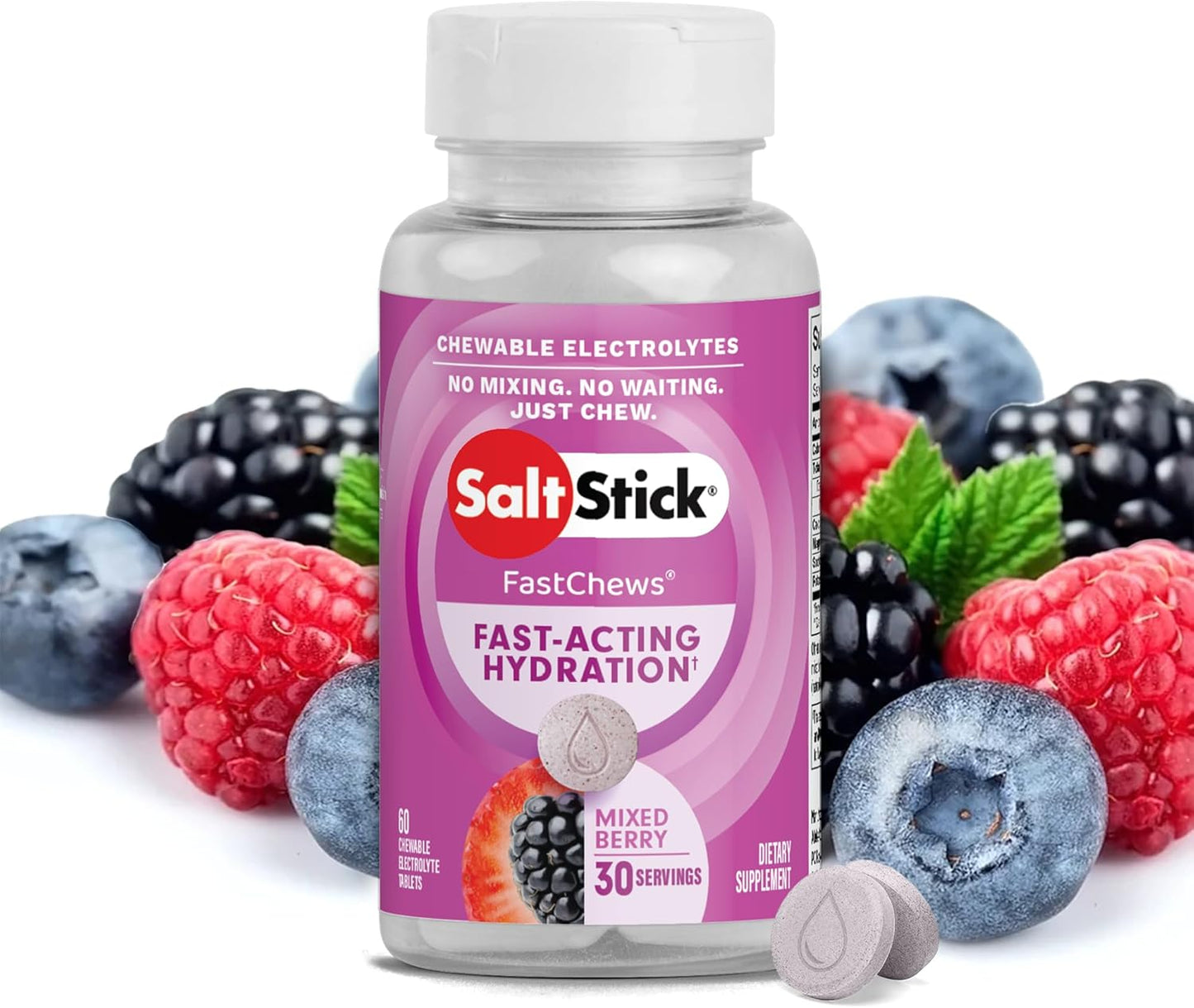 SaltStick-FastChews,-tabletas-de-repuesto-de-electrolitos-para--rehidratación,-ejercicio,-senderismo-y-recuperación-depor---410