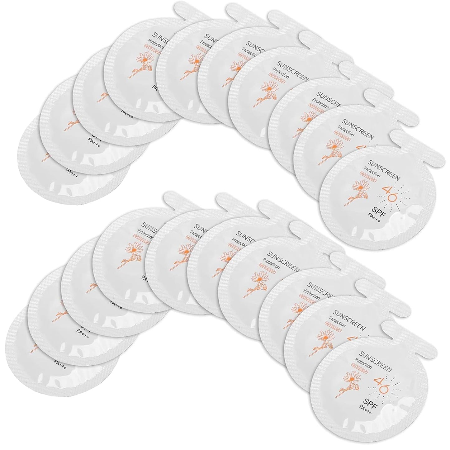 Pack-of-20-Sunscreen,-SPF46-PA+++-Moisturizing-Sunscreen,3ml-Face-&-504