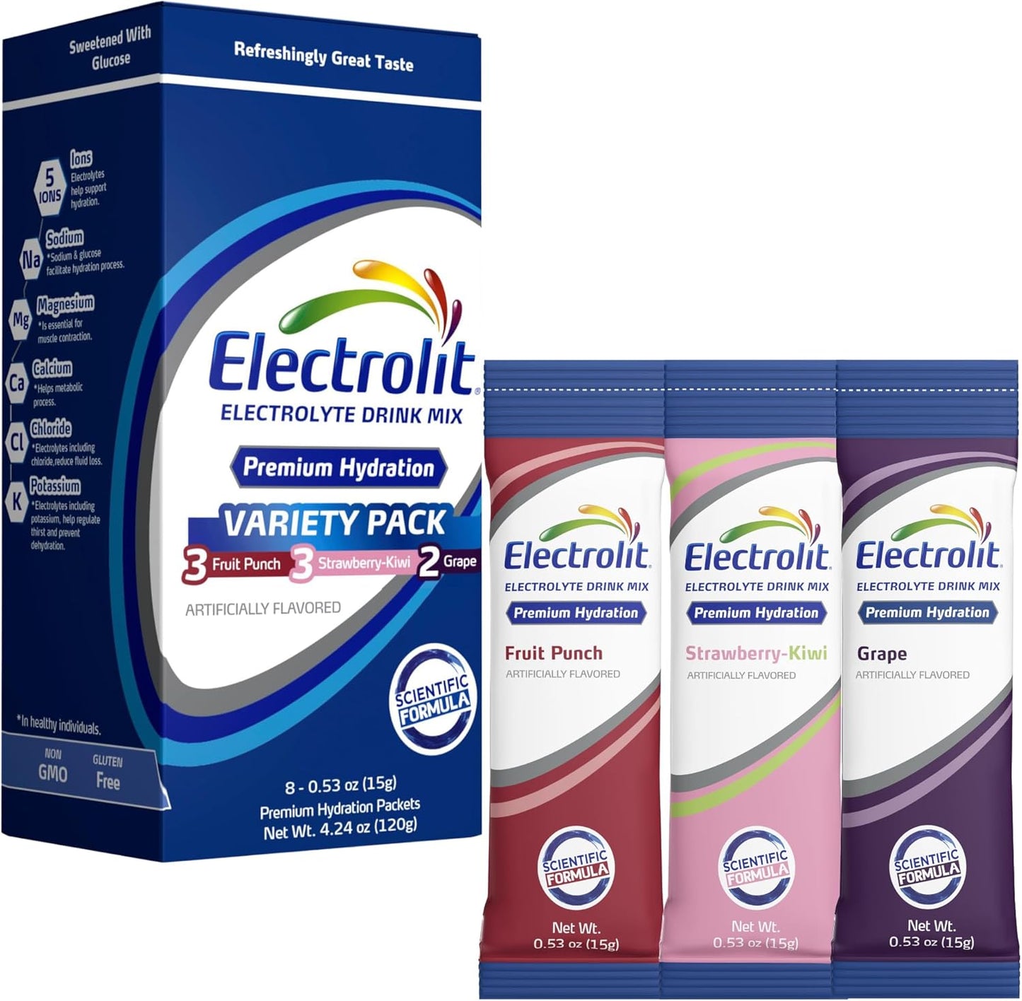 Electrolit-Paquetes-de-electrolitos-en-polvo,-paquete-variado--de-8-paquetes-de-hidratación-en-polvo-254