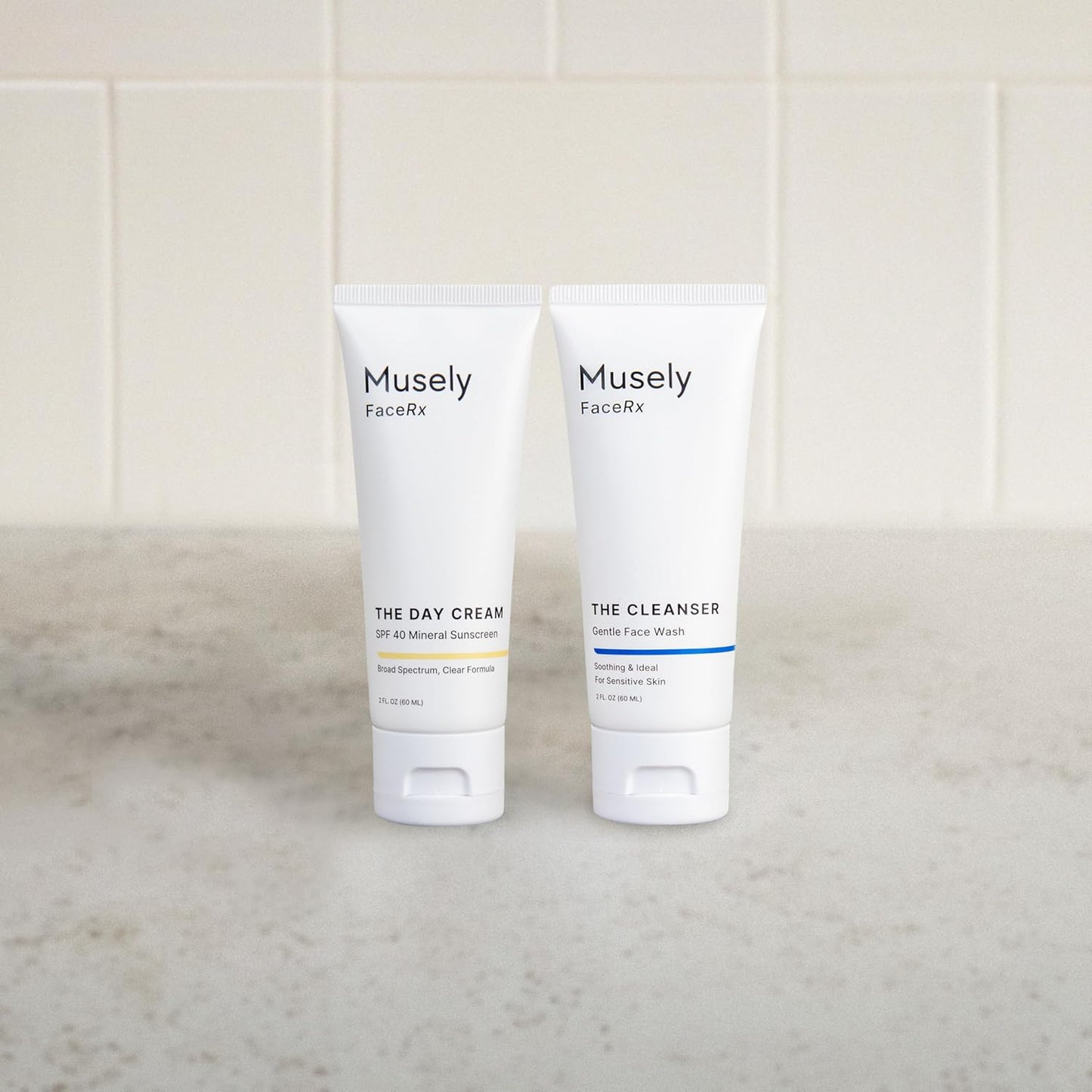 Cleanser-and-Day-Cream-Mineral-SPF-40,-Clinical-Grade-Sunscreen,-70