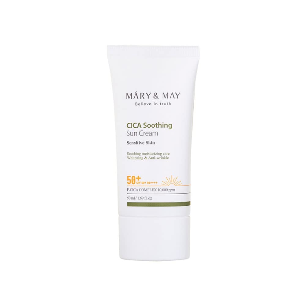 CICA-Soothing-Sun-Cream-SPF50+-PA++++-50ml,-Korean-sunscreen-face,-296