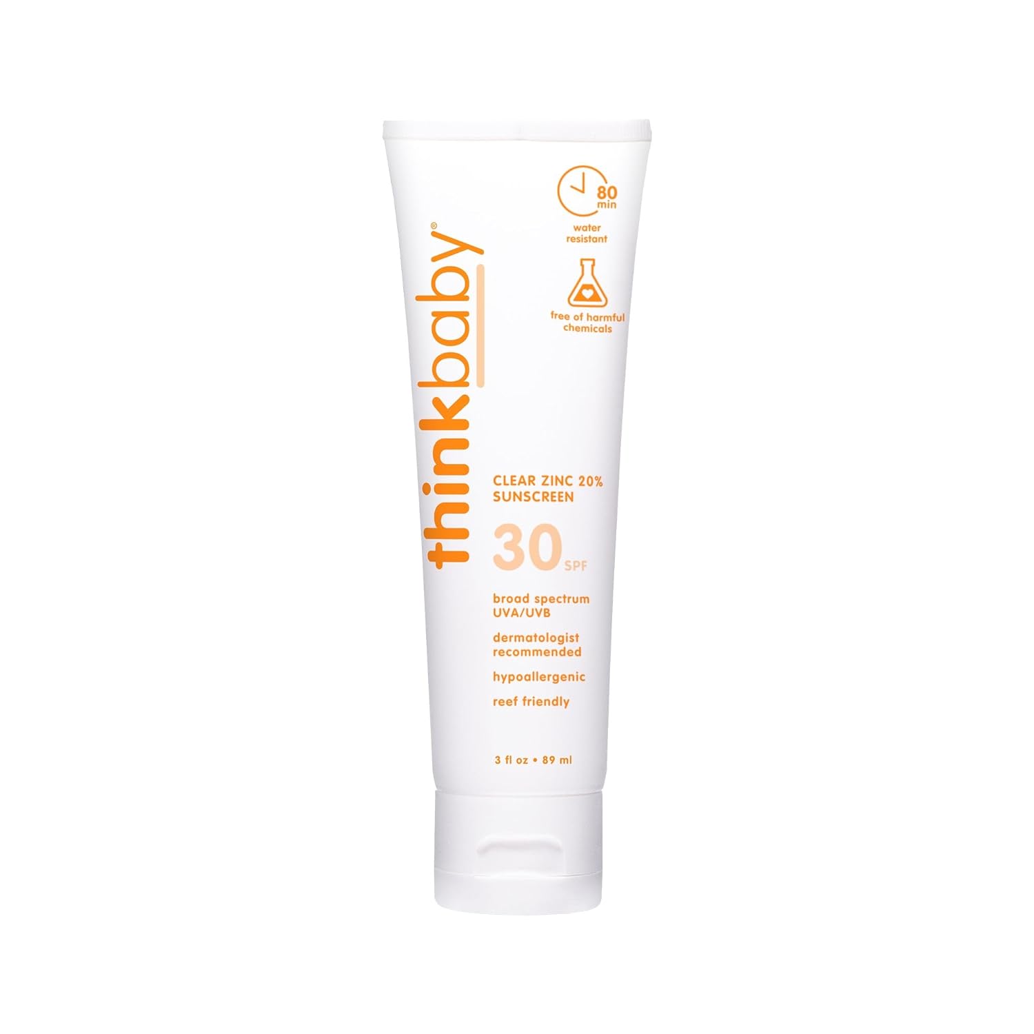 Thinkbaby-Mineral-Sunscreen,-SPF-30-Clear-Zinc-Oxide-Baby-Sunscreen,-178