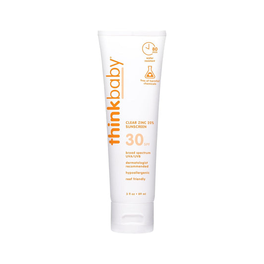 Thinkbaby-Mineral-Sunscreen,-SPF-30-Clear-Zinc-Oxide-Baby-Sunscreen,-396