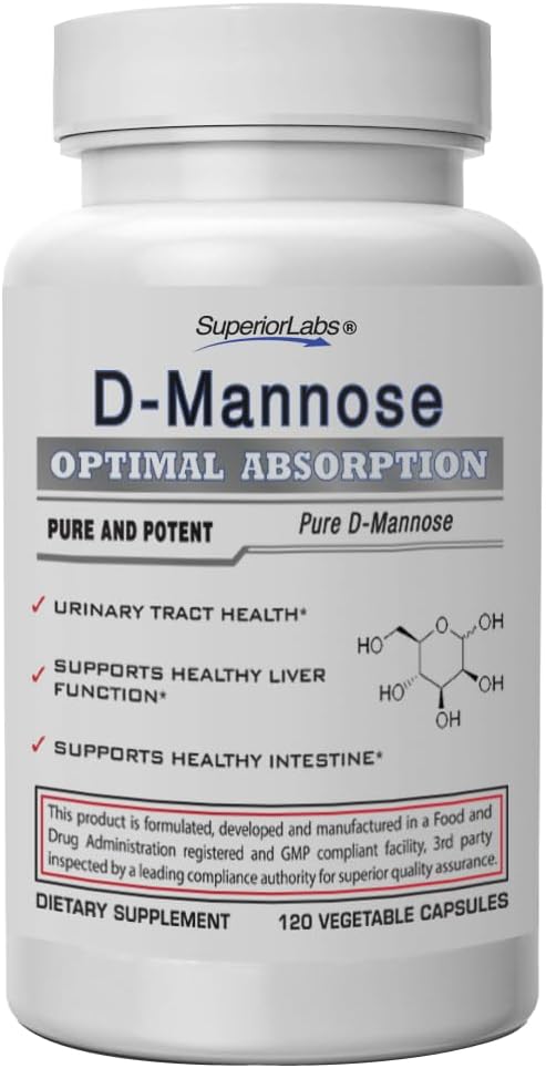 Suplemento-dietético,-Superior-Labs-D-Mannose-(120-cápsulas-vegetarianas)-83