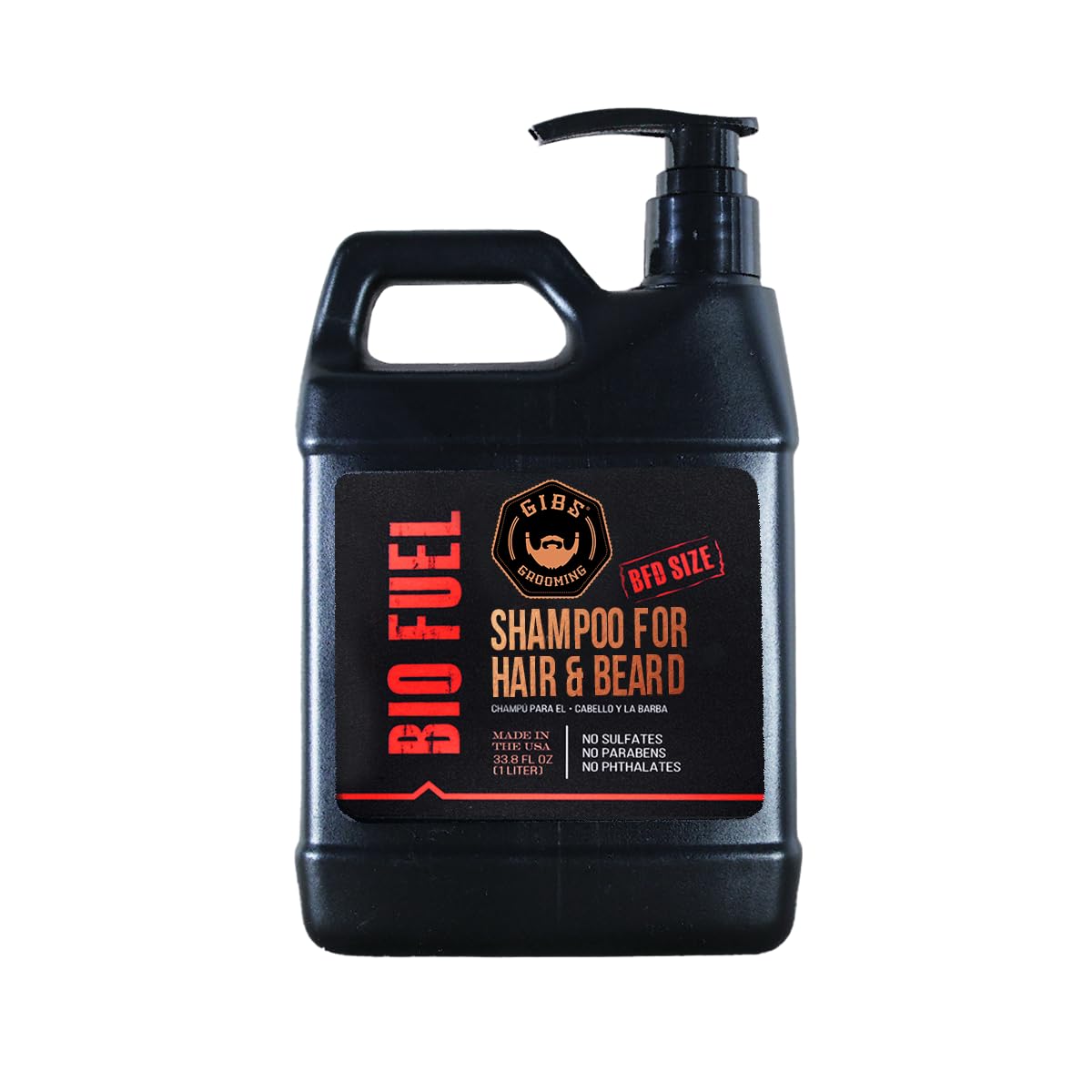 GIBS-Bio-Fuel-Champú-para-Cabello-y-Barba,-Hidratante-y-Nutritiva,-313