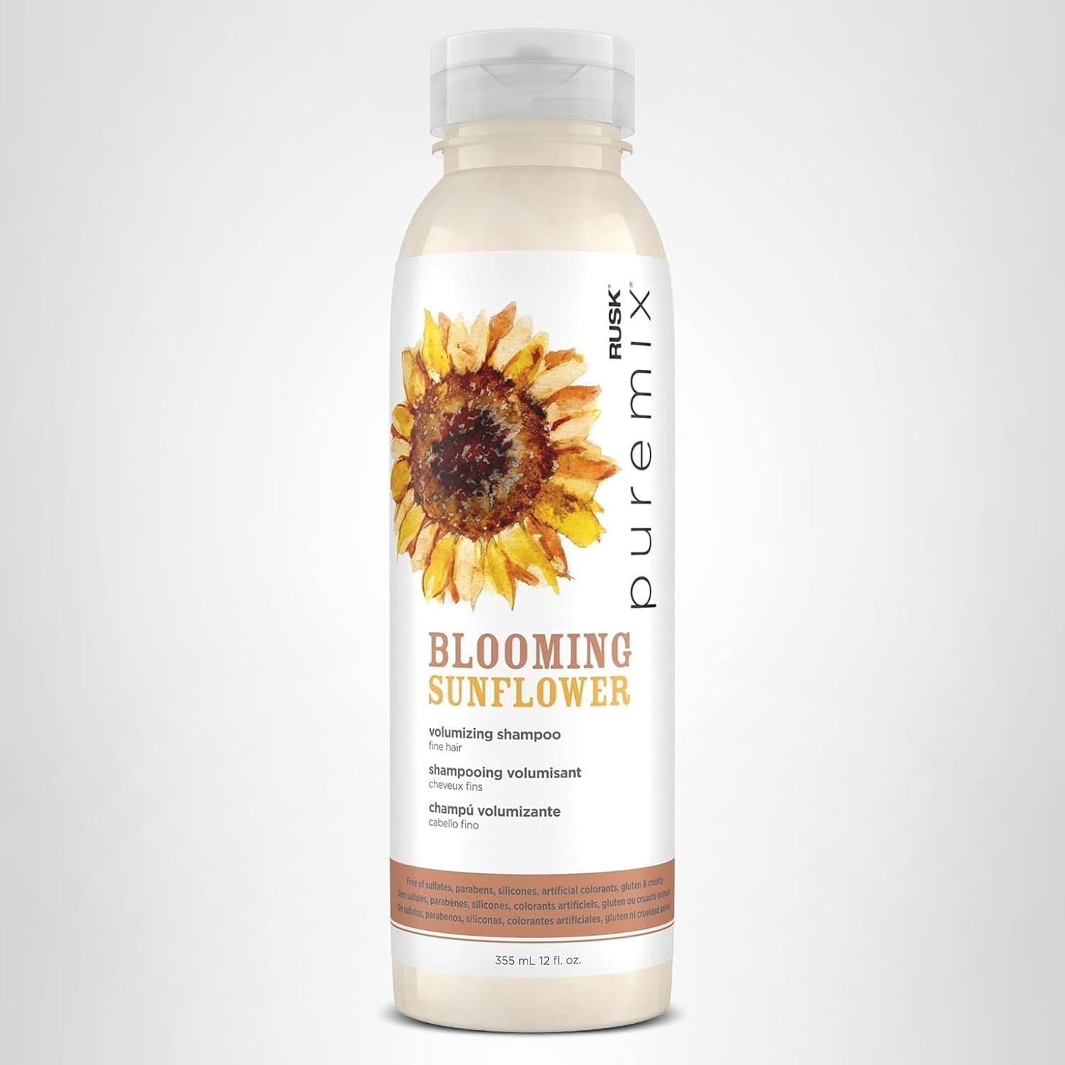 RUSK-PUREMIX-Blooming-Sunflower-Volumizing-Shampoo-12-oz,-12-fl.-oz.-42