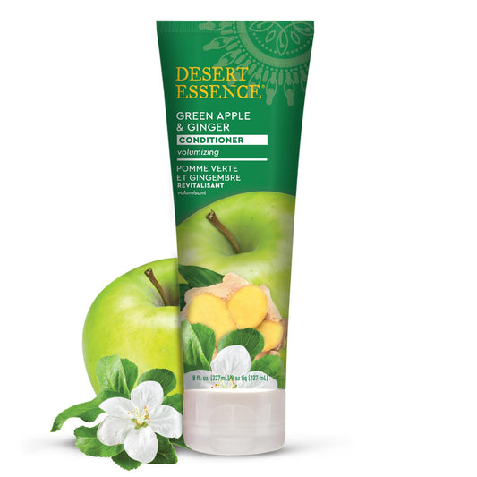 Desert-Essence-Acondicionador-de-manzana-verde-y-jengibre,-8-onzas-líquidas,-576