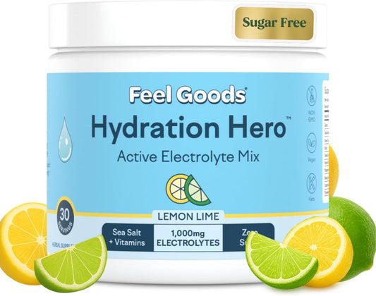 Feel-Goods-Hydration-Hero,-1000-mg-de-electrolitos--en-polvo,-sin-azúcar,-magnesio,-aloe-vera-109