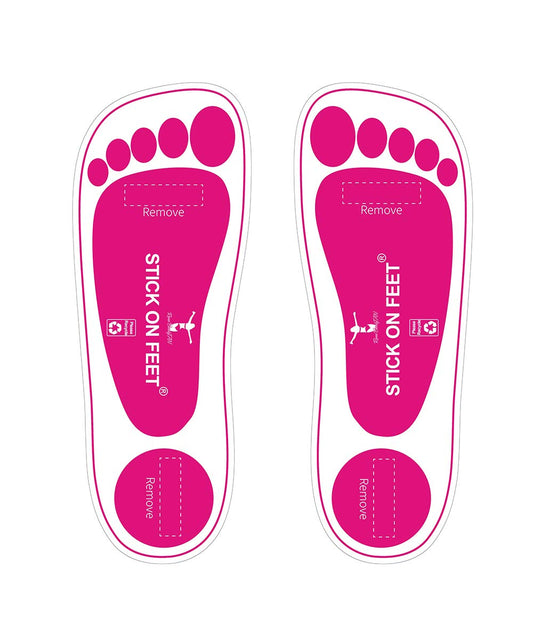 60Pairs(120feets)-Premium-Pink-Spray-Tan-Feet-Tanning-Pads-Protectors---154