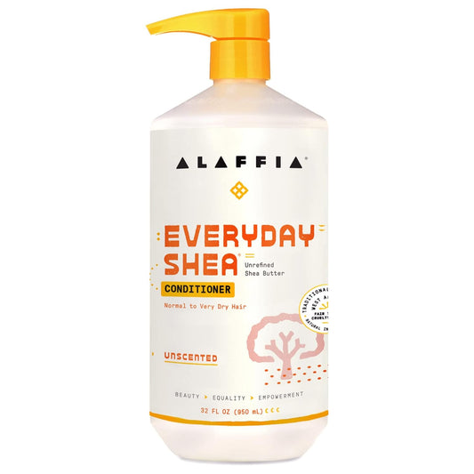 Alaffia-Acondicionador-de-karité-EveryDay,-hidrata,-restaura-y-protege.-Fabricado-con-24