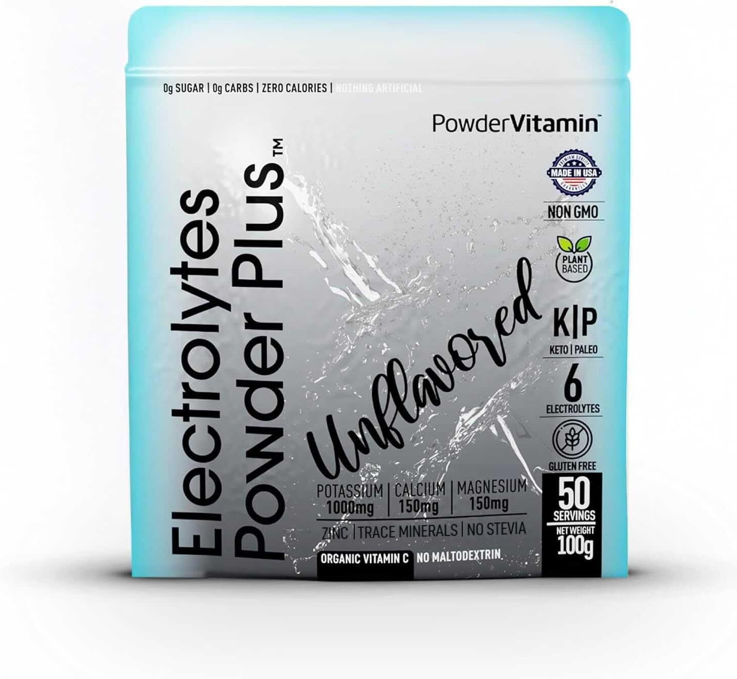 PowderVitamin-Electrolitos-Powder-Plus-(50-porciones)-Polvo-de--electrolitos-sin-sabor-Keto,-sin-azúcar,-sal-39