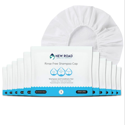 New-Road-Health-Supply---Gorro-de-champú-sin-enjuague,-limpia-1178