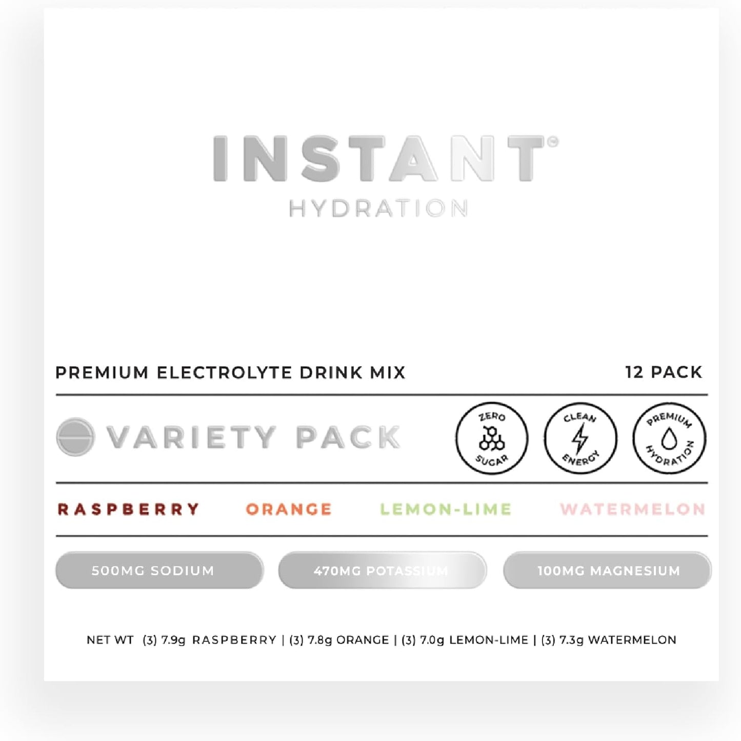 Instant-Hydration-Paquetes-de-electrolitos-en-polvo,-paquete--variado,-cero-azúcar,-ceto,-vegano,-sin-gluten,-413