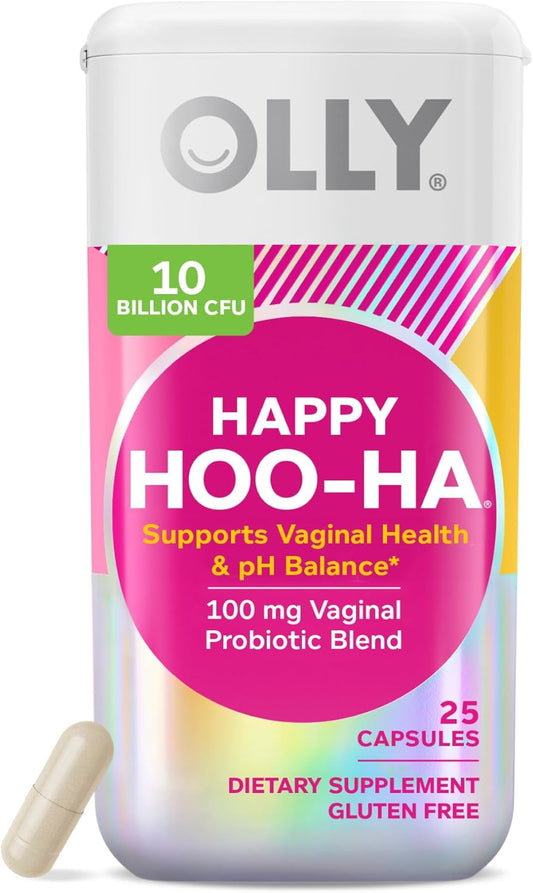 OLLY-Happy-Hoo-Ha-Cápsulas,-probiótico-para-mujeres,-salud-667