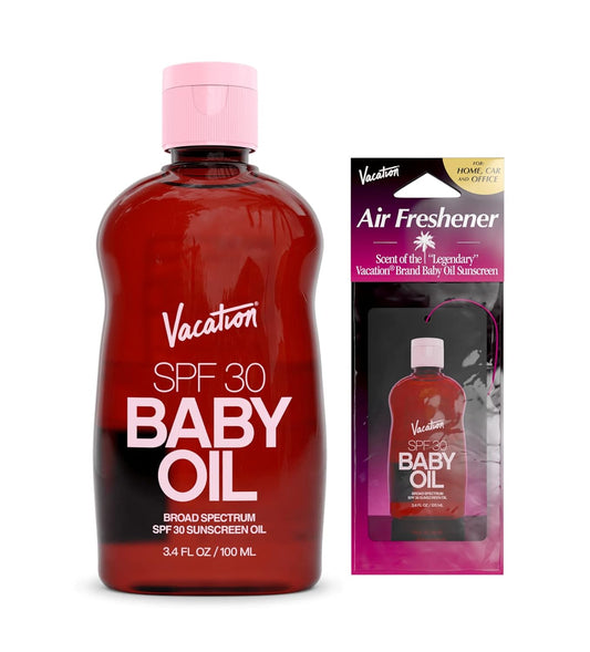 Baby-Oil-SPF-30-+-Air-Freshener-Bundle,-Broad-Spectrum-275