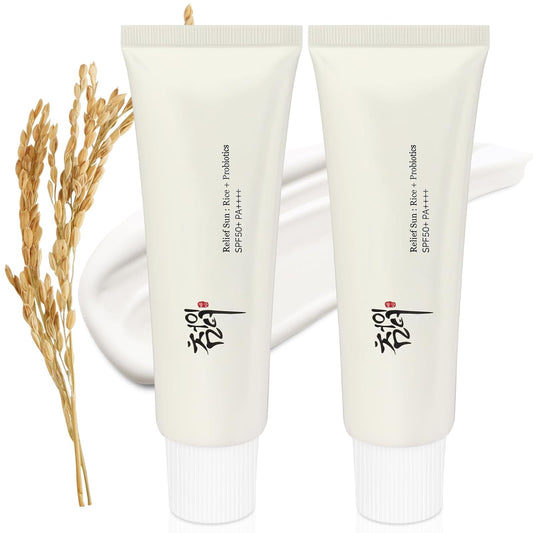 2PCS-Relief-Sun-Organic-sunscreen-SPF50,-Korean-Skin-Care-Solution-773