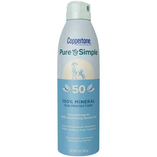 Coppertone-Pure-and-Simple-Zinc-Oxide-Mineral-Sunscreen-Spray-SPF-159