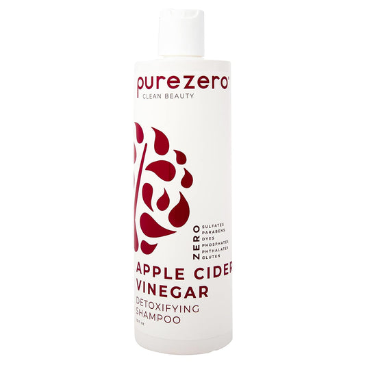 Purezero-Champú-desintoxicante-de-vinagre-de-sidra-de-manzana,-12-FZ,-425