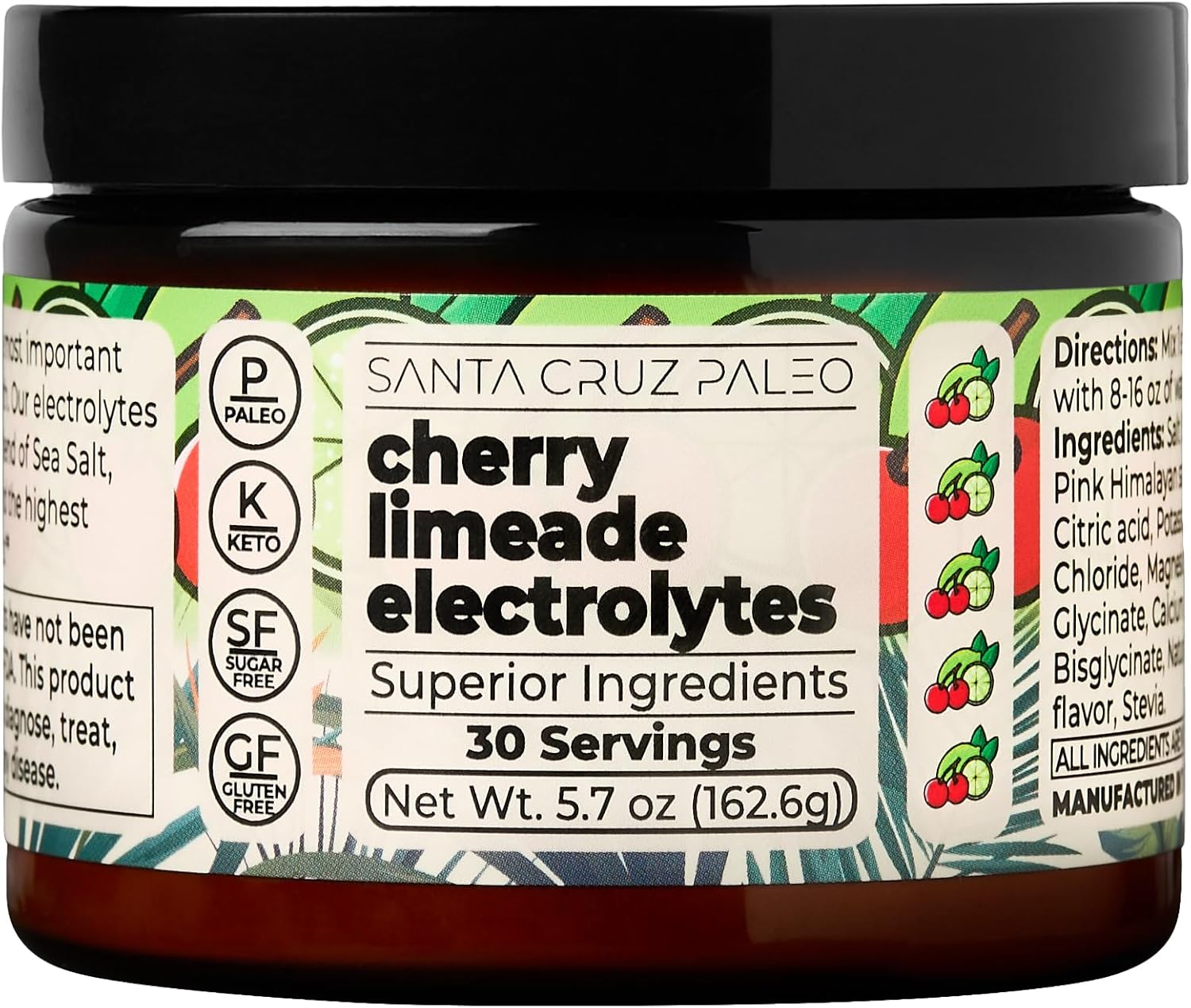 Santa-Cruz-Paleo-Polvo-de-electrolitos,-sabor-a--cereza-y-limada,-mezcla-de-bebida-de-406