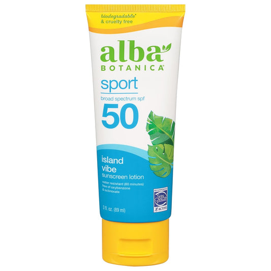 Sunscreen-Lotion,-Sport,-SPF-50,-Fragrance-Free,-3-oz-(Packaging-472