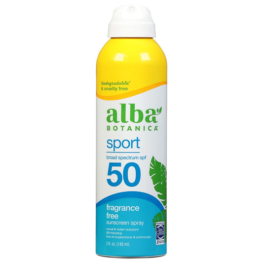 Sport-Sunscreen-Spray-for-Face-and-Body,-SPF-50,-5-100
