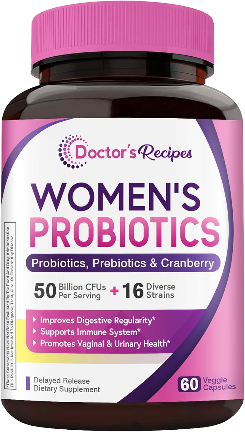 Doctor's-Recipes---Probiótico-para-mujeres,-60-cápsulas-676