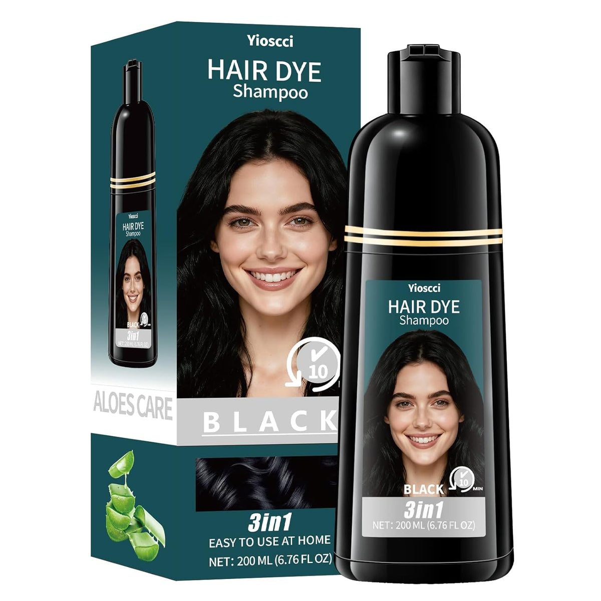 Champú-de-tinte-para-cabello-negro-para-mujeres-y-hombres,-aplicación-255