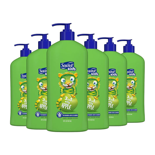 Suave-Kids-3-en-1-sin-lágrimas,-gel-de-baño,-champú-471