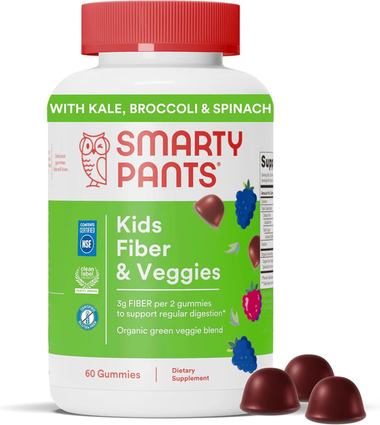 SmartyPants-Kids-Fiber-&-Veggies:-gomitas-de-fibra-555