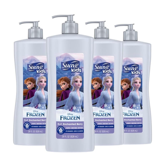 Suave-Kids-3-en-1-Enchanted-Berry-Pack-de-4-champú,-697
