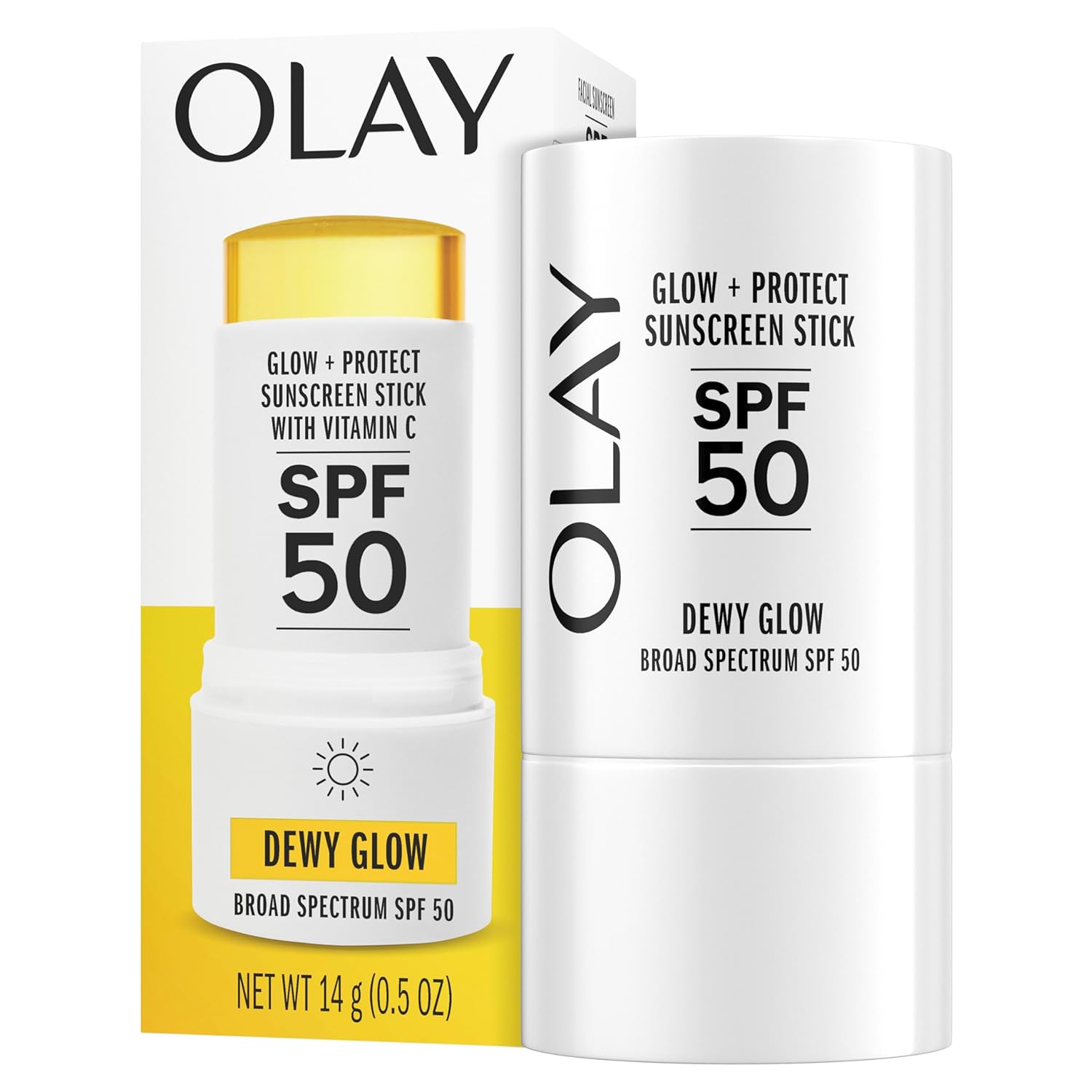 Glow-&-Protect-SPF-50-Face-Sunscreen-Stick,-Fragrance-Free,-356