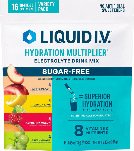 Liquid-I.V.-Multiplicador-de-hidratación-sin-azúcar,-paquete--variado---Melón-frambuesa,-lima-limón,-melocotón-446