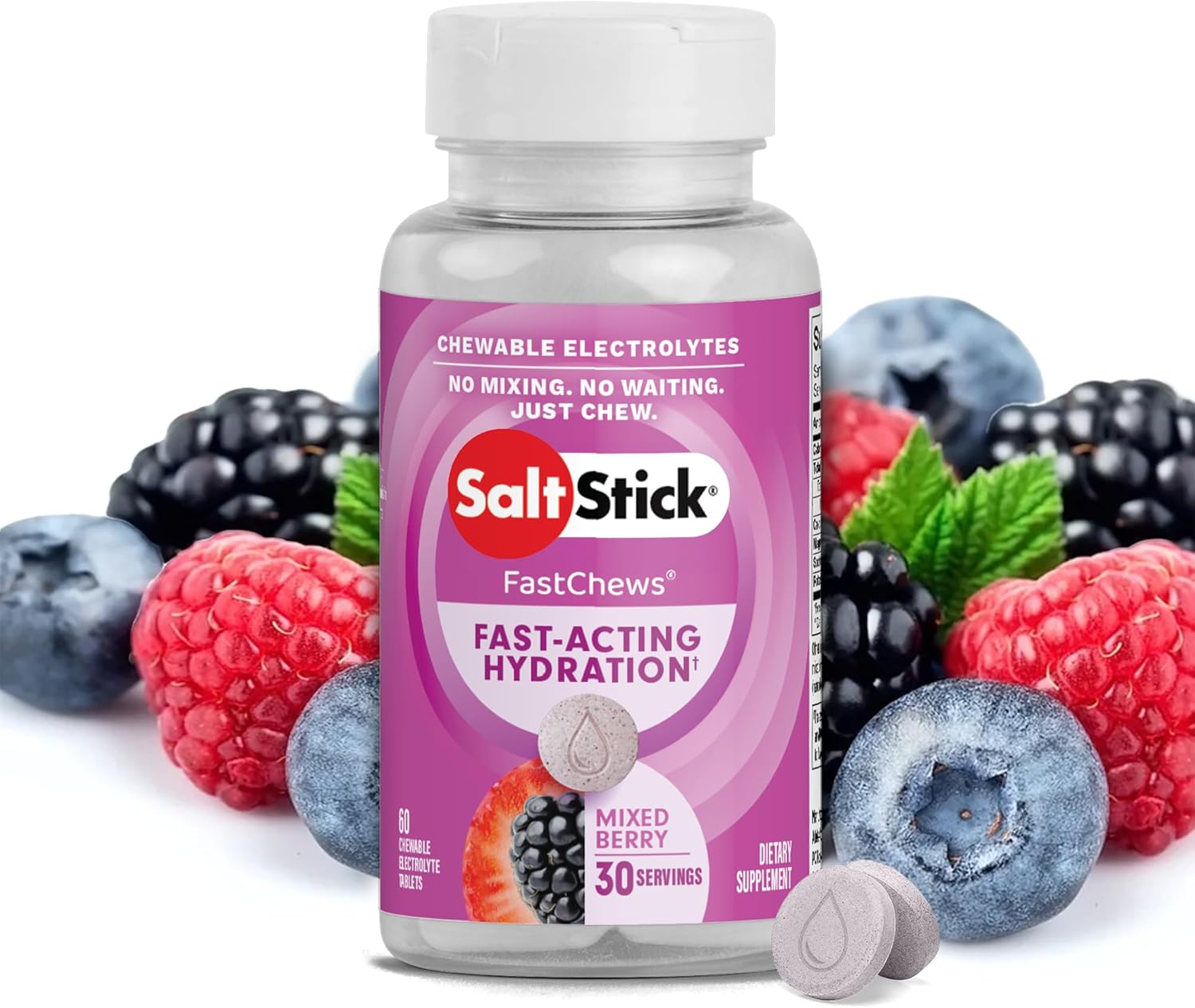 SaltStick-FastChews,-tabletas-de-repuesto-de-electrolitos-para--rehidratación,-ejercicio,-senderismo-y-recuperación-depor---410