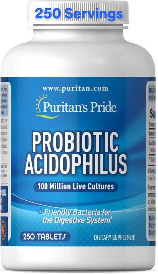 Puritan's-Pride-Suplemento-probiótico,-Acidophilus,-cápsula,-250-unidades-374