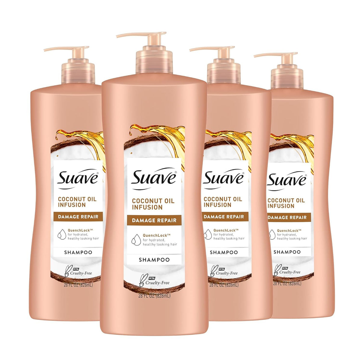 Suave-Champú-reparador-de-daños-con-aceite-de-coco,-para-cabello-834