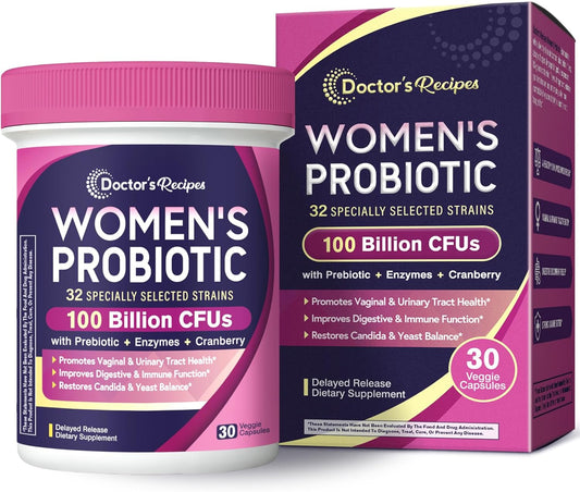 Doctor's-Recipes---Probiótico-para-mujeres,-30-cápsulas-447