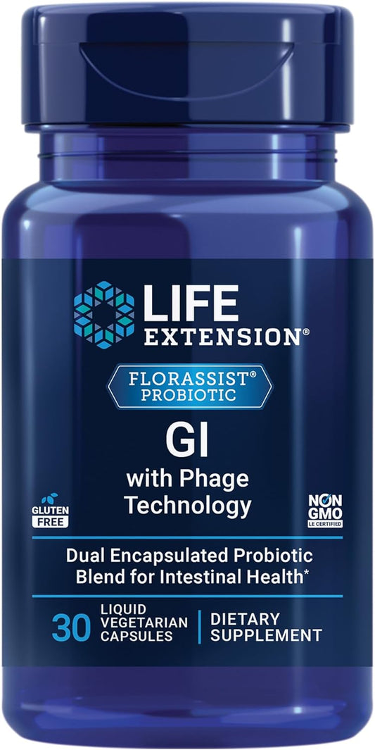 Life-Extension-Florassist-GI-con-tecnología-de-fagos,-424