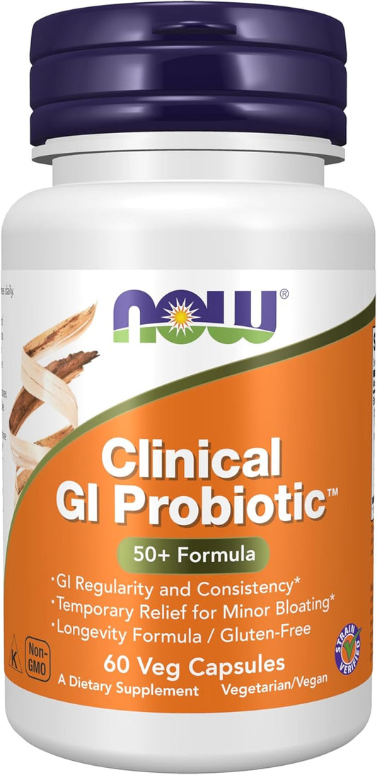 NOW-Suplementos,-Clinical-GI-Probiotic™,-fórmula-50+,-cepa-272