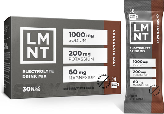 LMNT---Electrolitos-sin-azúcar-|-Sal-De--Chocolate-|-Mezcla-De-Bebida-|-30-422