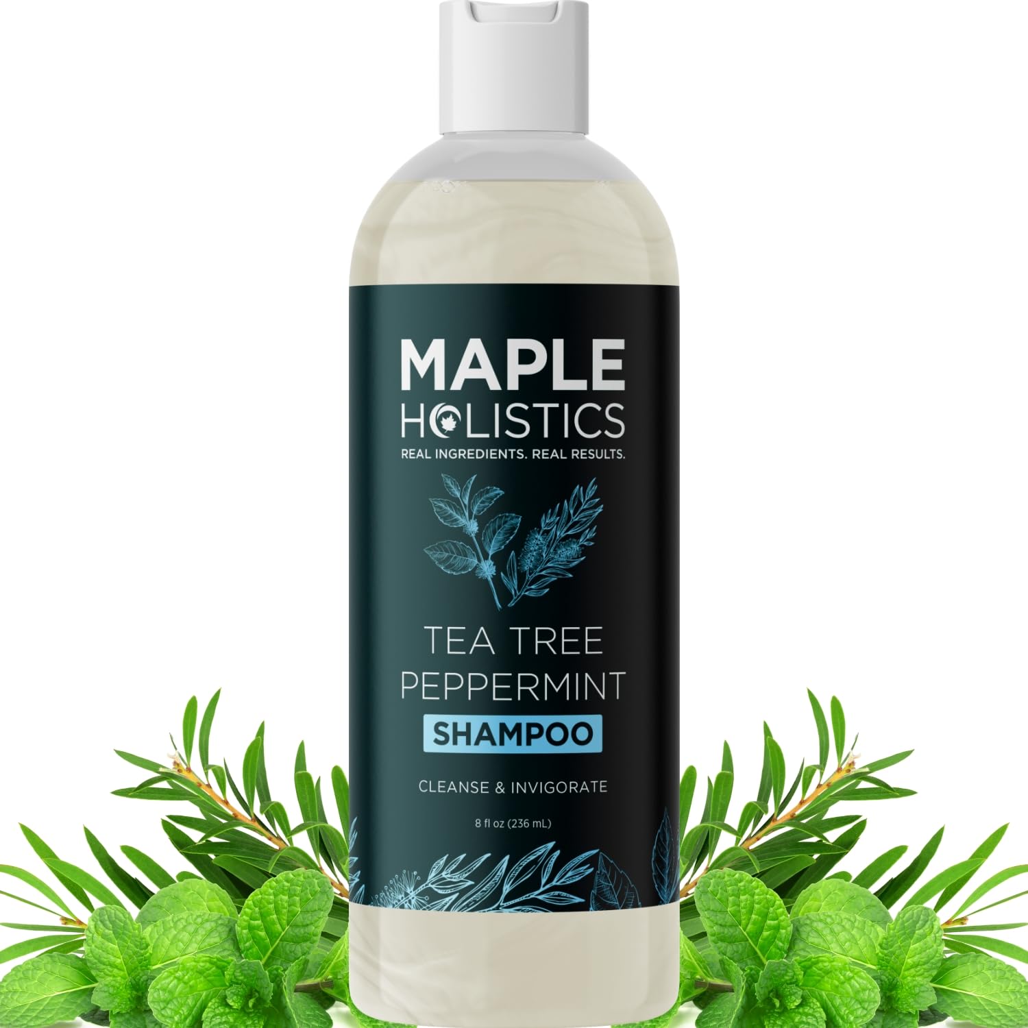 Champú-de-árbol-de-té-Maple-Holistics-para-caspa-moderada-con-999