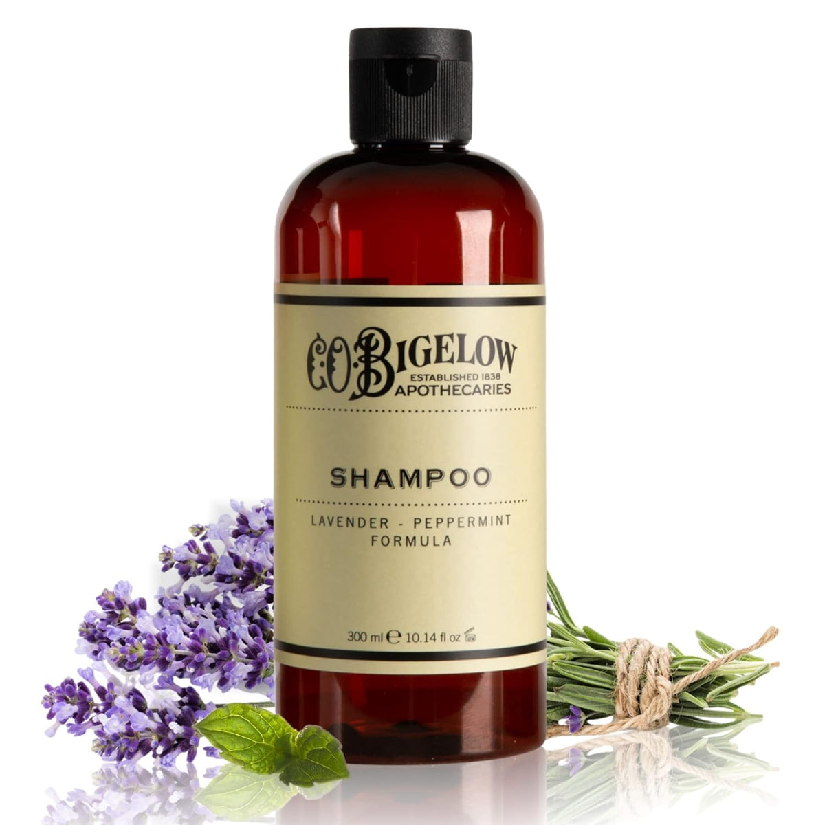 C.O.-Bigelow-Champú-de-menta-de-lavanda,-champú-sin-sulfato,-lavado-1123