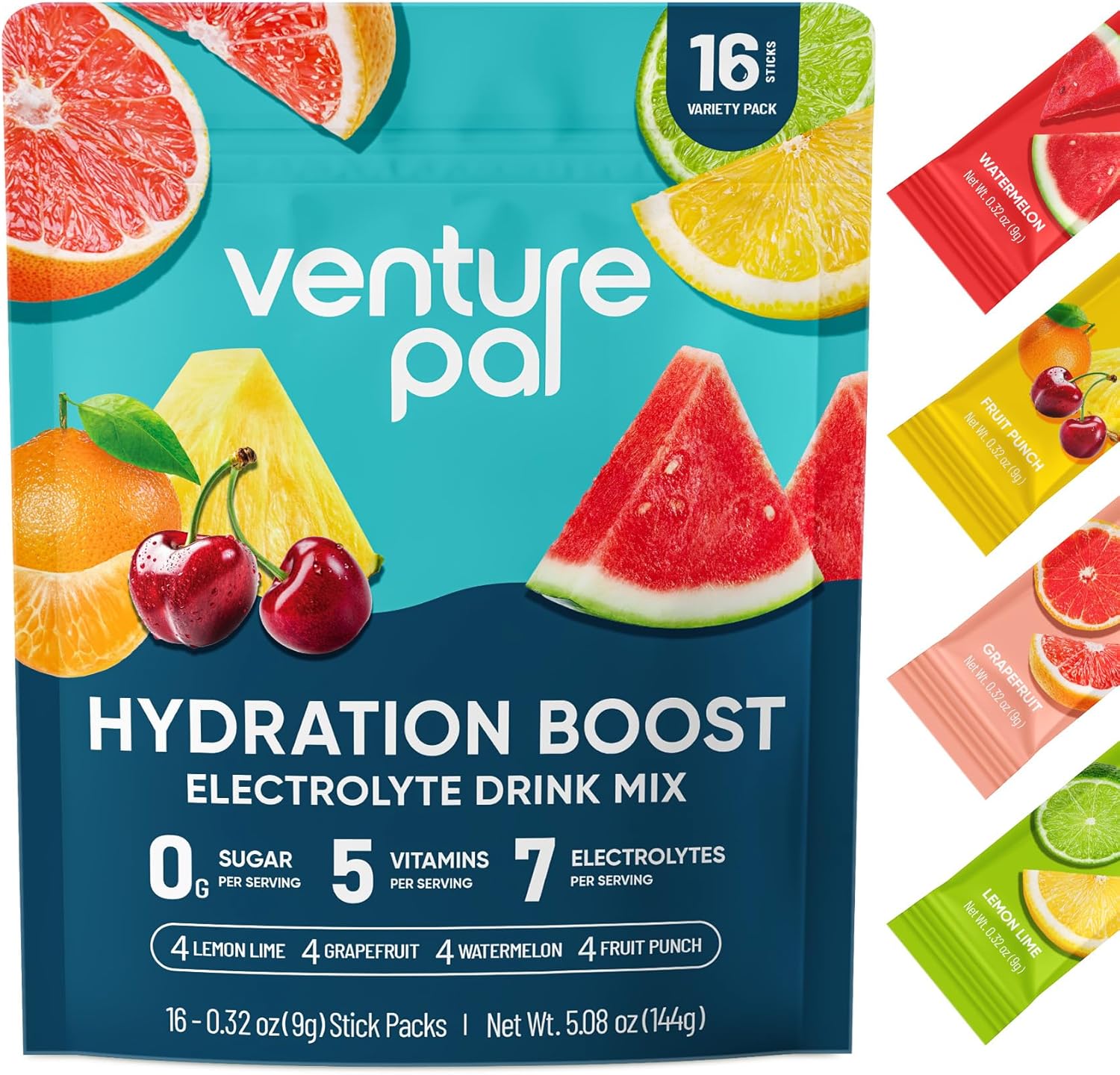 Venture-Pal-Paquetes-de-electrolitos-en-polvo-sin--azúcar,-paquetes-de-hidratación-líquida-diaria-IV-361