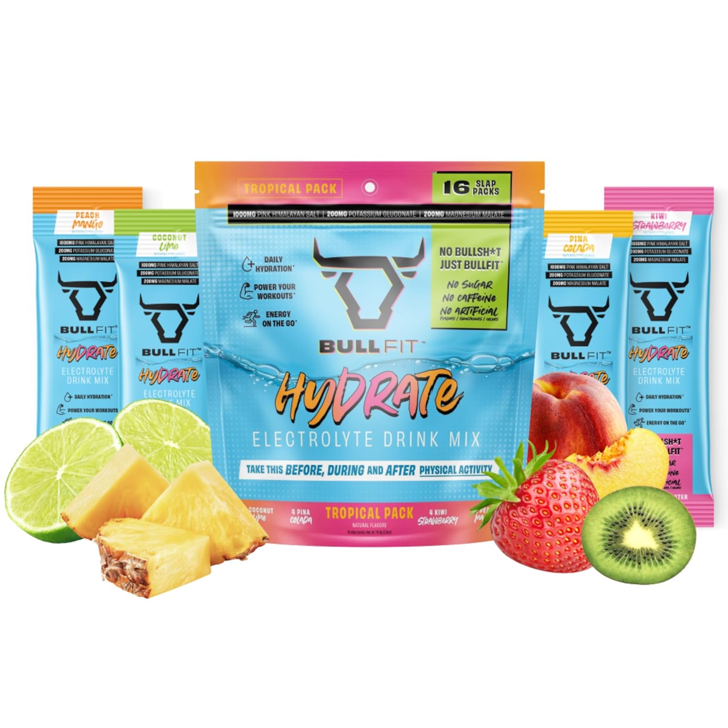 BullFit-Hydrate---Mezcla-de-bebida-con-electrolitos,--paquete-variado-tropical,-cero-azúcar,-sin-cafeína,-19