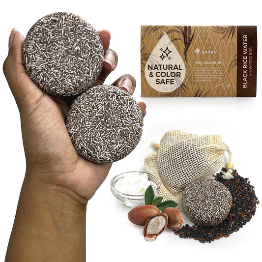 Champú-de-agua-de-arroz-negro,-agua-de-arroz-fermentada,-aceite-14