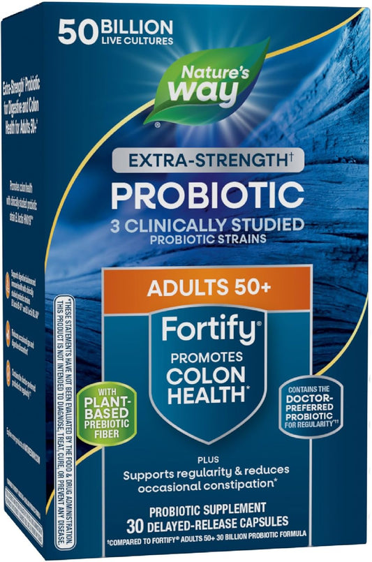 Nature's-Way-Fortify-Extra-Strength†-Probiotic-Age-50+,-480