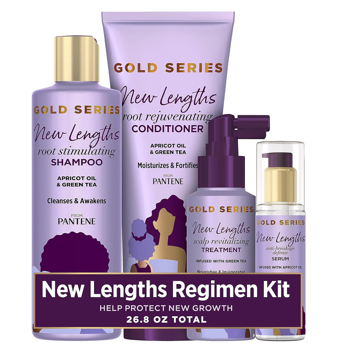 Pantene-Paquete-New-Lengths-con-champú-estimulante-de-raíces,-acondicionador-rejuvenecedor,-635